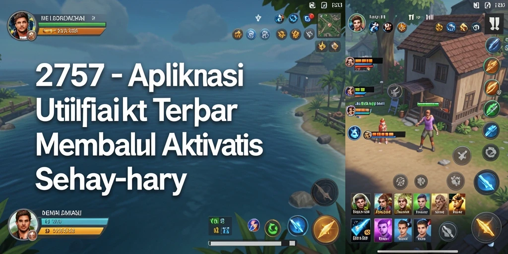 Tangkapan layar aplikasi 2757 yang menunjukkan berbagai fitur Utility.