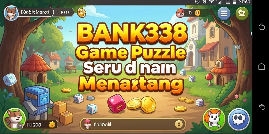 Tampilan gameplay menantang dari BANK338 dengan teka-teki yang menarik.
