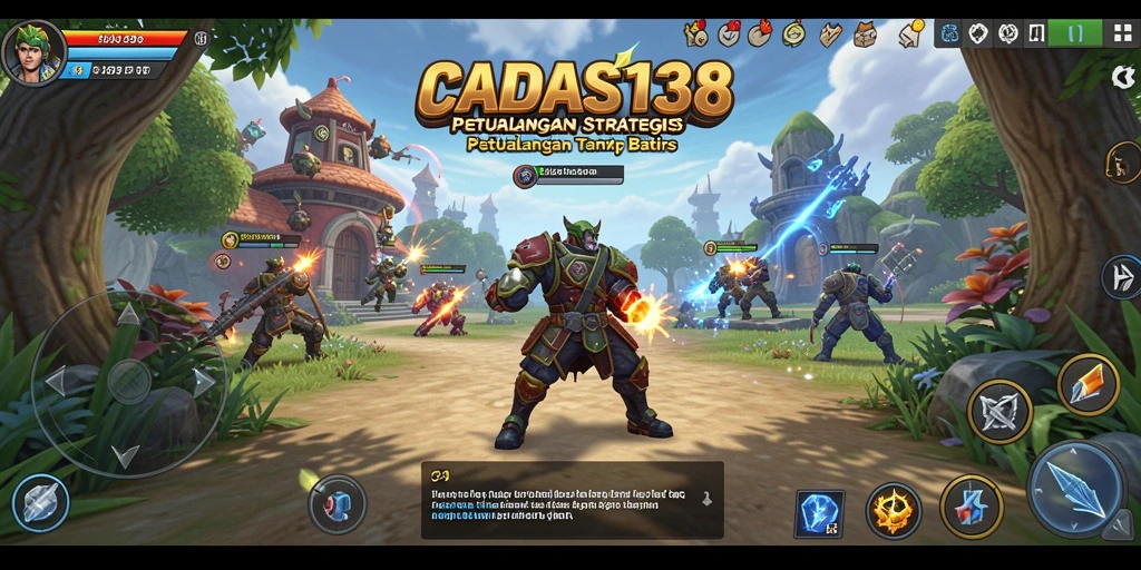 Tampilan gameplay CADAS138 yang menipu dengan strategi dan aksi.