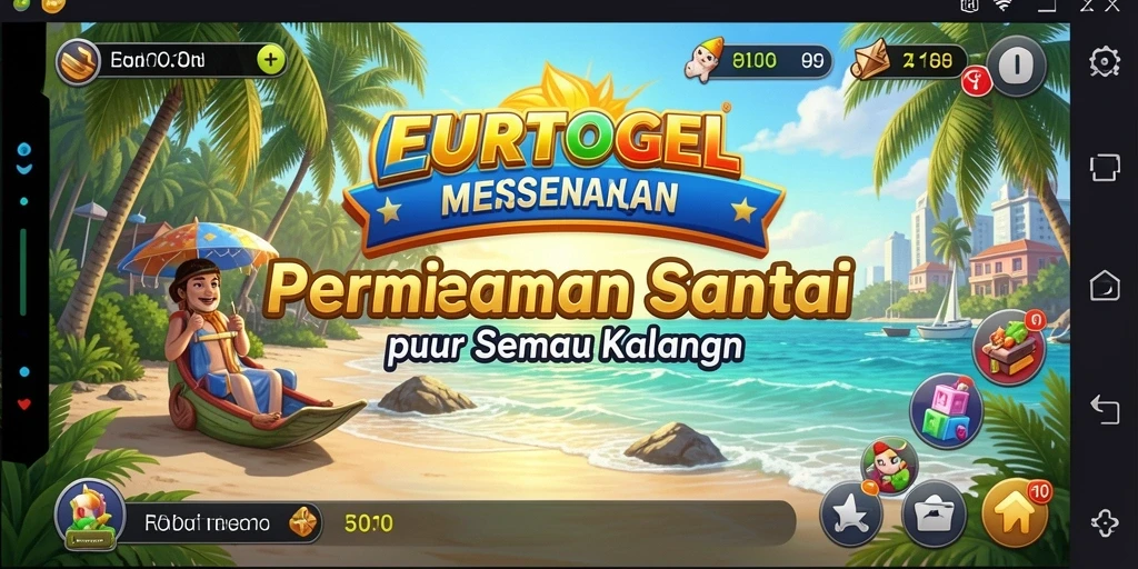 Gameplay seru EUROTOGEL dengan grafis menarik dan interaksi sosial.