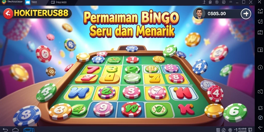 Tampilan gameplay HOKITERUS88 yang menampilkan keseruan bermain Bingo.