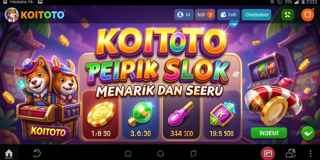 Menampilkan gameplay KOITOTO yang seru dan menarik.
