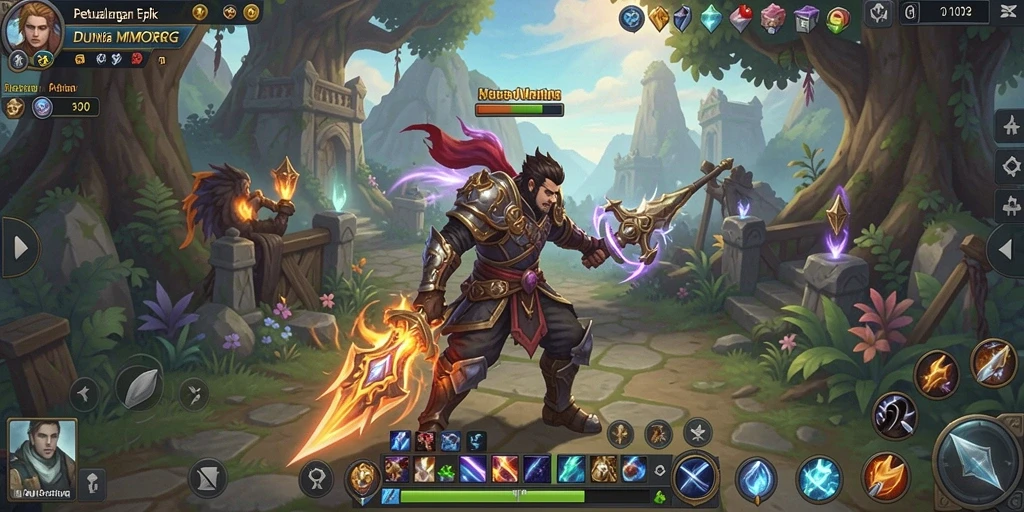 Screenshot gameplay LOS303 menampilkan pertarungan dinamis dan grafik yang menawan.