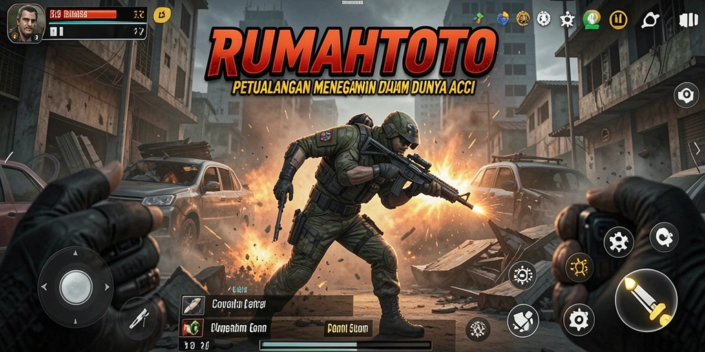 Tampilan menarik dari gameplay RUMAHTOTO yang penuh aksi.