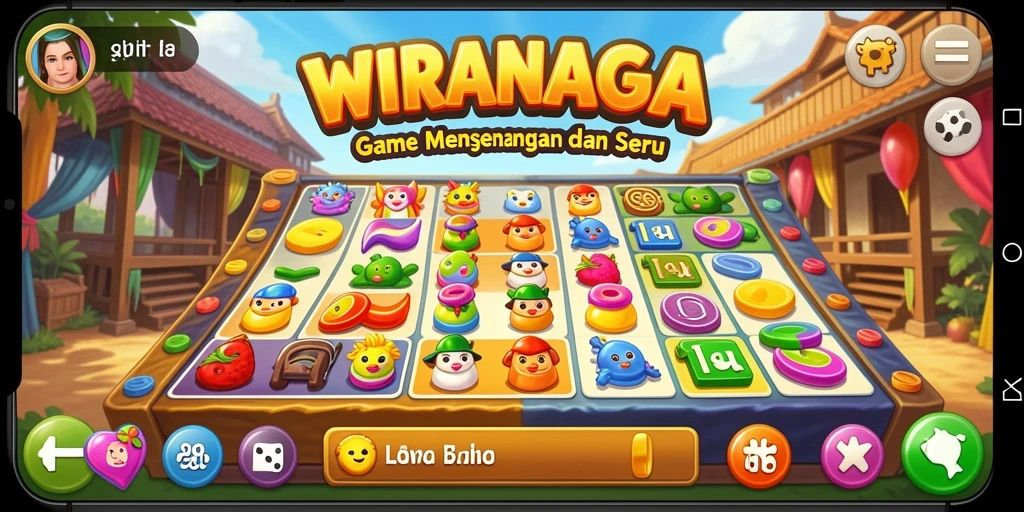 Tampilan gameplay seru dari WIRANAGA, aplikasi Bingo favorit.